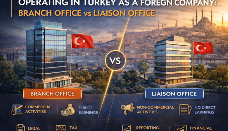 Operating in Turkey as a Foreign Company: Branch Office vs Liaison Office