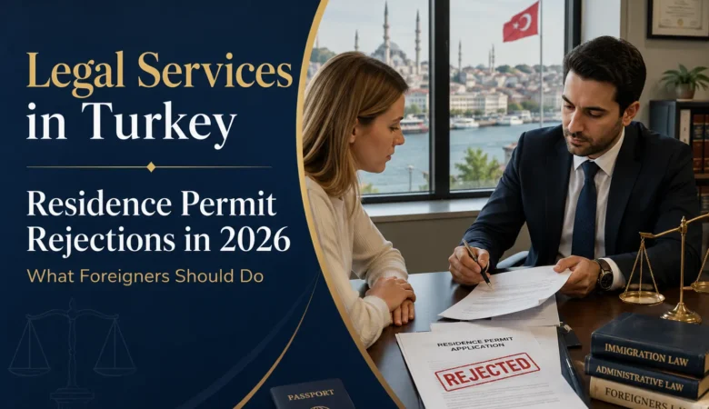 Legal Services in Turkey for Residence Permit Rejections: What Foreigners Should Do in 2026